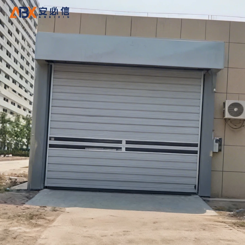 伊春市螺旋式快速门